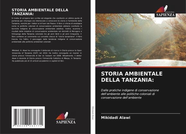 STORIA AMBIENTALE DELLA TANZANIA: STORIA AMBIENTALE DELLA TANZANIA: