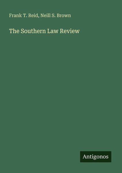 The Southern Law Review