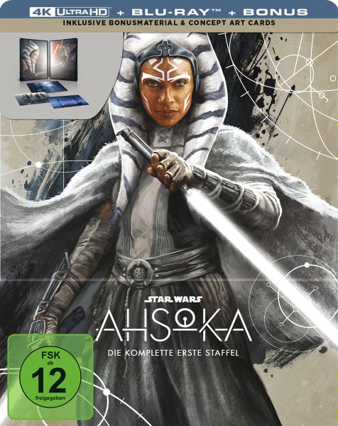 Ahsoka - Staffel 1 UHD BD (Lim. Steelbook)