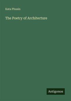 Cover The Poetry of Architecture