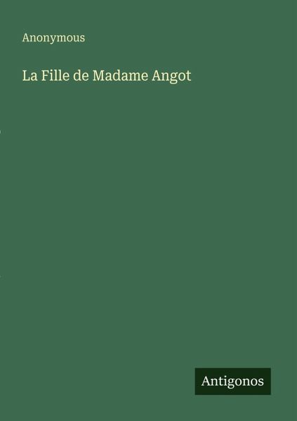 La Fille de Madame Angot