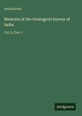 Memoirs of the Geological Survey of India