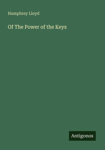 Of The Power of the Keys