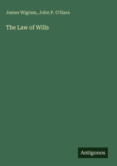 Cover The Law of Wills