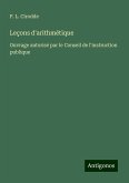 Leçons d'arithmétique Leçons d'arithmétique