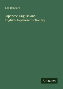 Cover Japanese-English and English-Japanese Dictionary