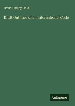 Cover Draft Outlines of an International Code