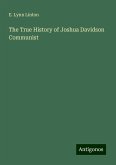 The True History of Joshua Davidson Communist The True History of Joshua Davidson Communist