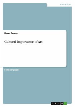 Cover Cultural Importance of Art