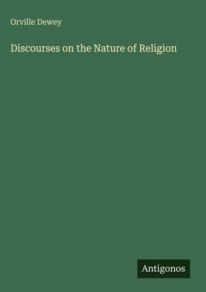 Discourses on the Nature of Religion Discourses on the Nature of Religion
