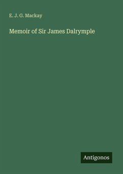 Cover Memoir of Sir James Dalrymple