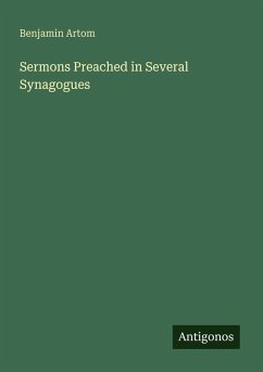 Cover Sermons Preached in Several Synagogues