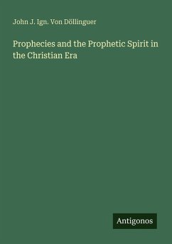 Cover Prophecies and the Prophetic Spirit in the Christian Era