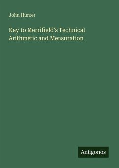 Cover Key to Merrifield's Technical Arithmetic and Mensuration