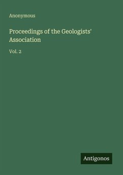 Cover Proceedings of the Geologists' Association