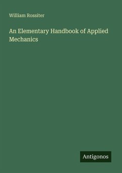 Cover An Elementary Handbook of Applied Mechanics
