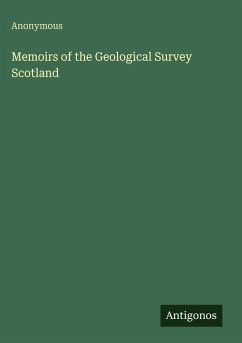 Cover Memoirs of the Geological Survey Scotland