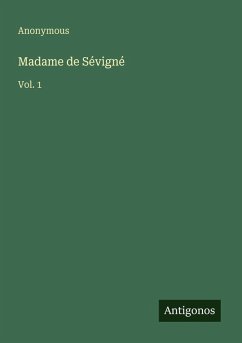 Cover Madame de Sévigné