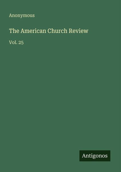 The American Church Review