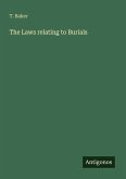 The Laws relating to Burials