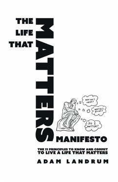 Cover THE LIFE THAT MATTERS MANIFESTO