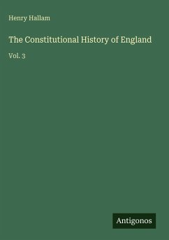 Cover The Constitutional History of England