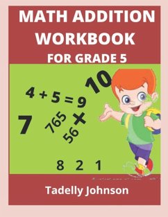 Cover Math Addition Workbook for Grade 5