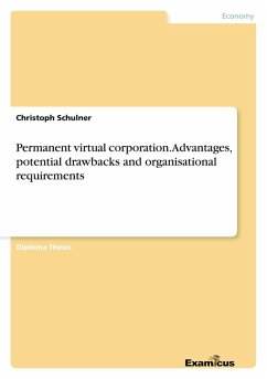 Cover Permanent virtual corporation. Advantages, potential drawbacks and organisational requirements