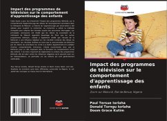 Cover Impact des programmes de télévision sur le comportement d'apprentissage des enfants