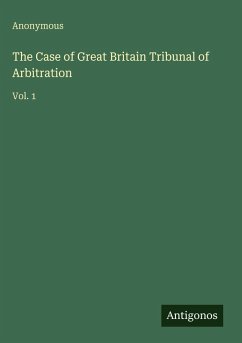 Cover The Case of Great Britain Tribunal of Arbitration
