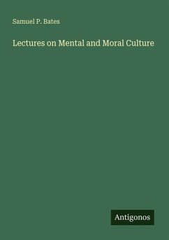 Cover Lectures on Mental and Moral Culture