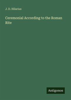 Cover Ceremonial According to the Roman Rite