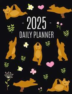 Cover Yoga Bear Planner 2025