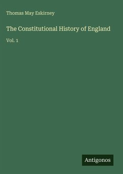 Cover The Constitutional History of England