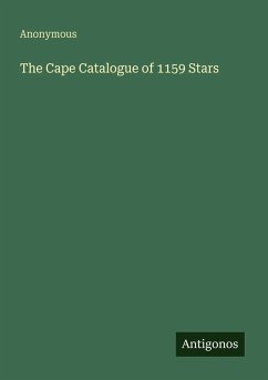 Cover The Cape Catalogue of 1159 Stars