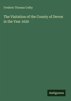 Cover The Visitation of the County of Devon in the Year 1620