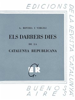 Cover Els darrers dies de la Catalunya republicana