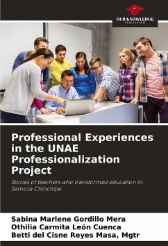 Cover Professional Experiences in the UNAE Professionalization Project
