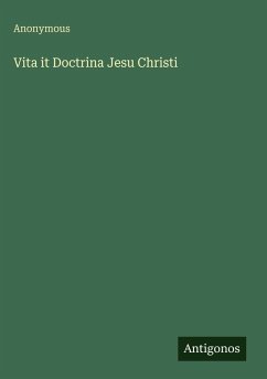 Cover Vita it Doctrina Jesu Christi