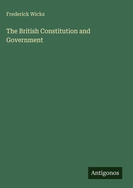 The British Constitution and Government