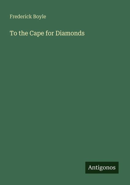 To the Cape for Diamonds
