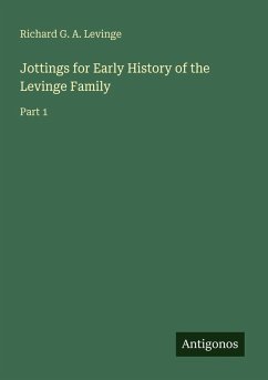 Cover Jottings for Early History of the Levinge Family