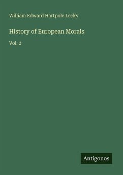Cover History of European Morals