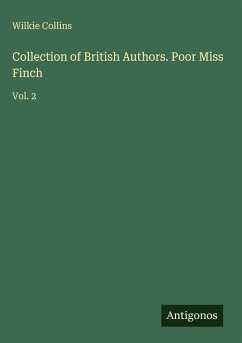 Cover Collection of British Authors. Poor Miss Finch