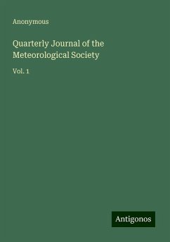 Quarterly Journal of the Meteorological Society - Anonymous