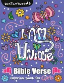 I Am Unique Bible Verse Coloring Book for Girls I Am Unique Bible Verse Coloring Book for Girls