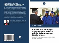 Cover Einfluss von Prüfungs-management-praktiken auf die Leistungen der Studierenden