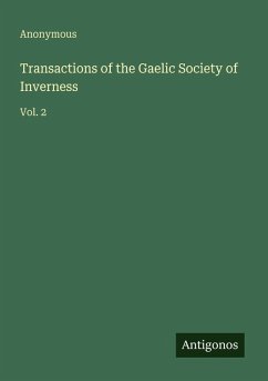 Cover Transactions of the Gaelic Society of Inverness