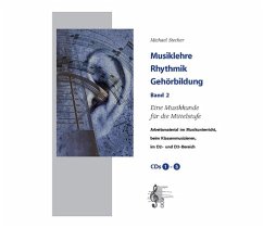 Cover Musiklehre Rhythmik Gehörbildung Band 2 5 CD's im Set