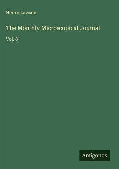 Cover The Monthly Microscopical Journal